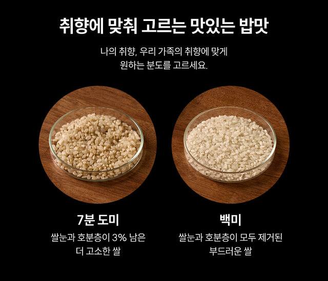 25년 고시히카리 햅쌀출시 랑이네갓도정쌀 7분도/현미/찰흑미 2kg 선물용 당일도정 특등급 소포장 상세 이미지 6