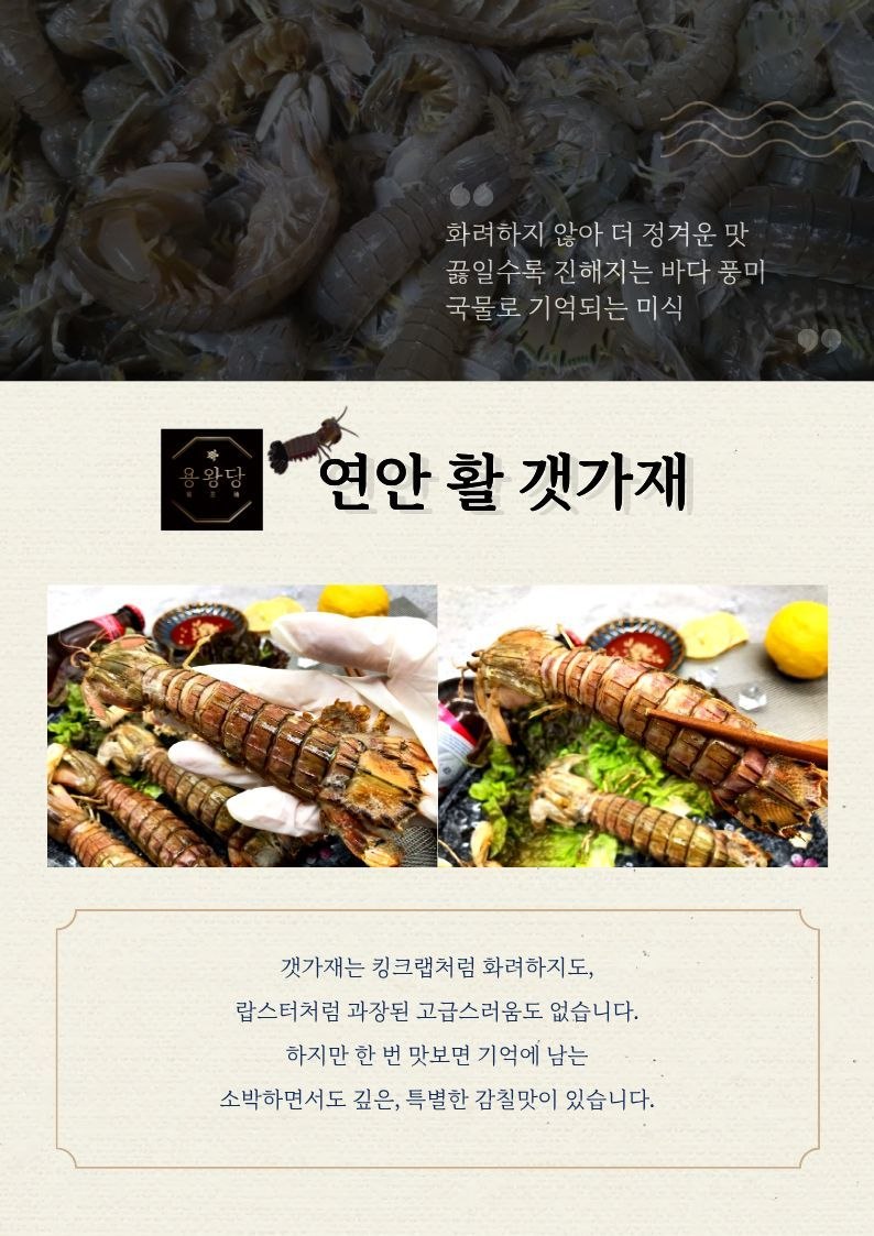 국내산 감칠맛 활 갯가재 500g 쏙 털치 제철 생물 갯가재 상세 이미지 2